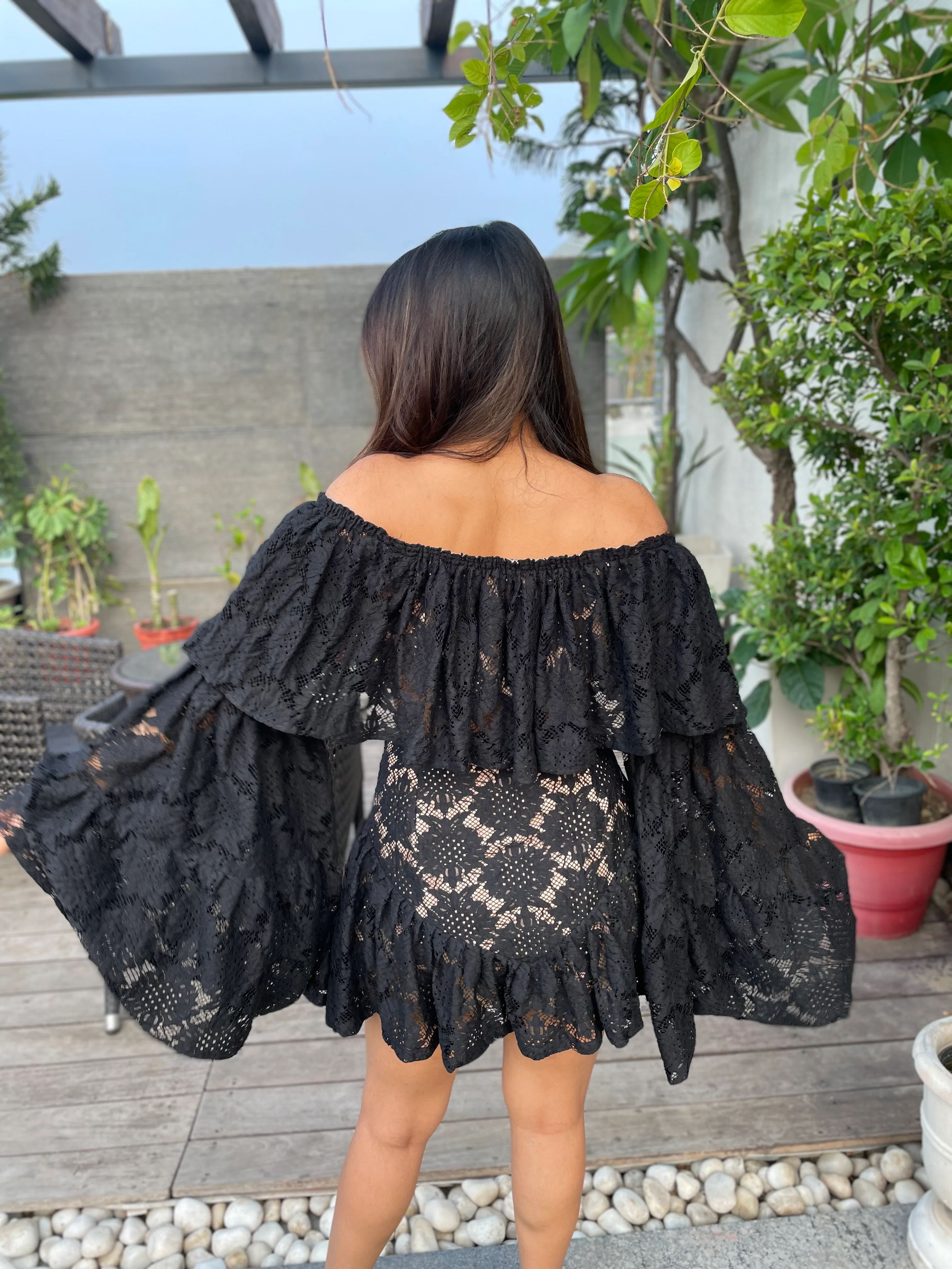 Black Wizard Skirt Co-ord - Image 2