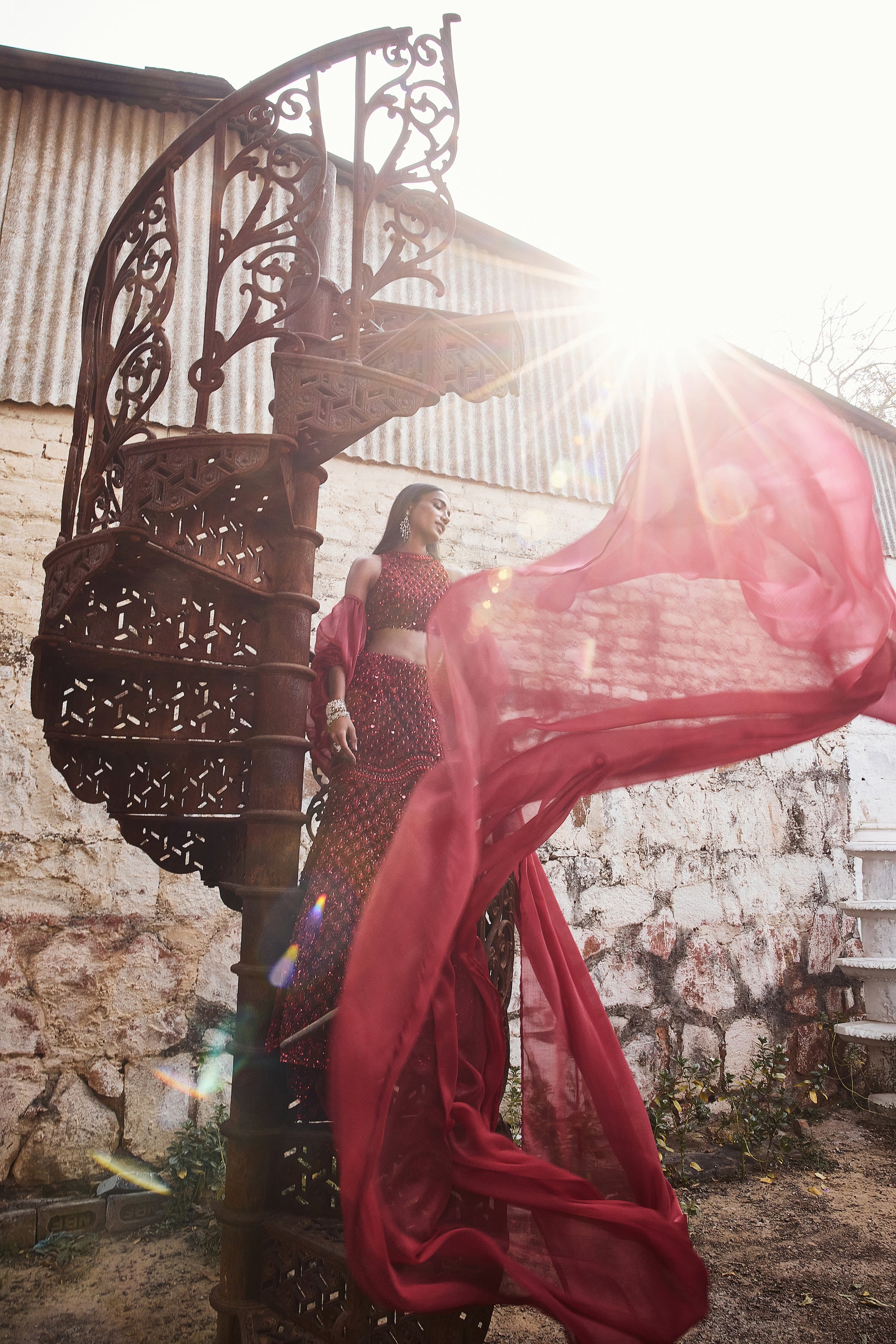 Blaze Mermaid lehenga set - Image 7