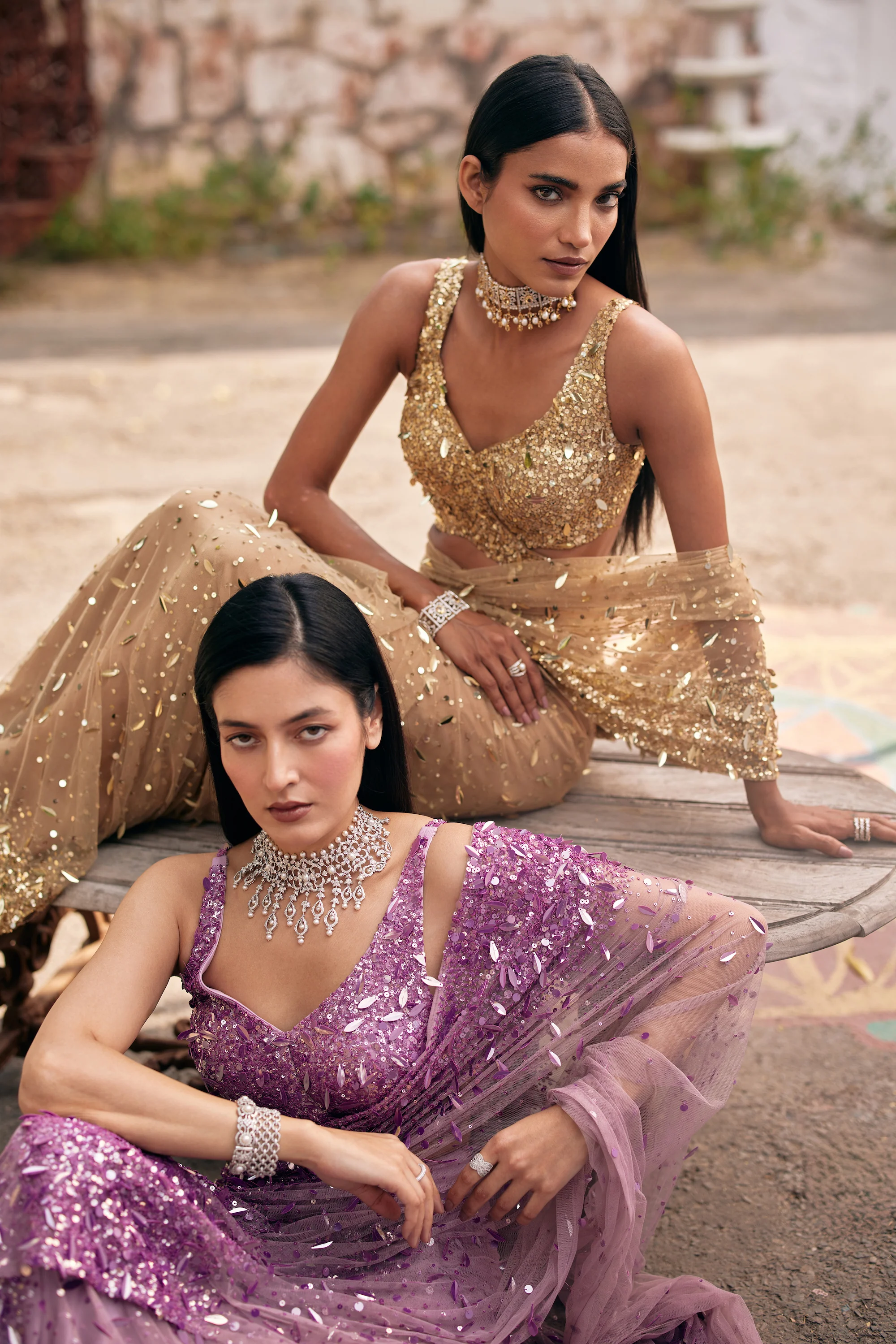 Citrine Saree - Image 4