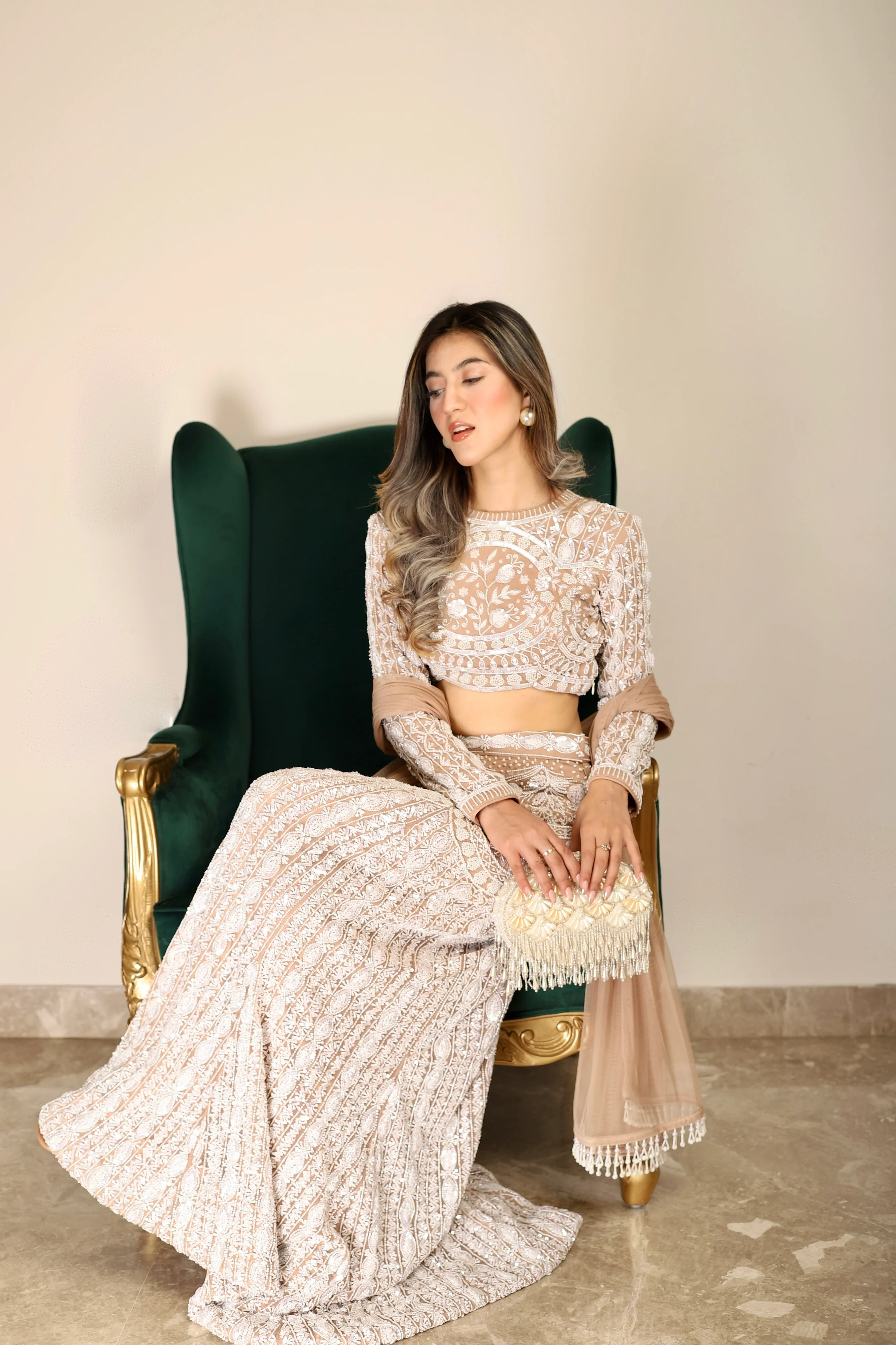 Constellation Lehenga - Image 3