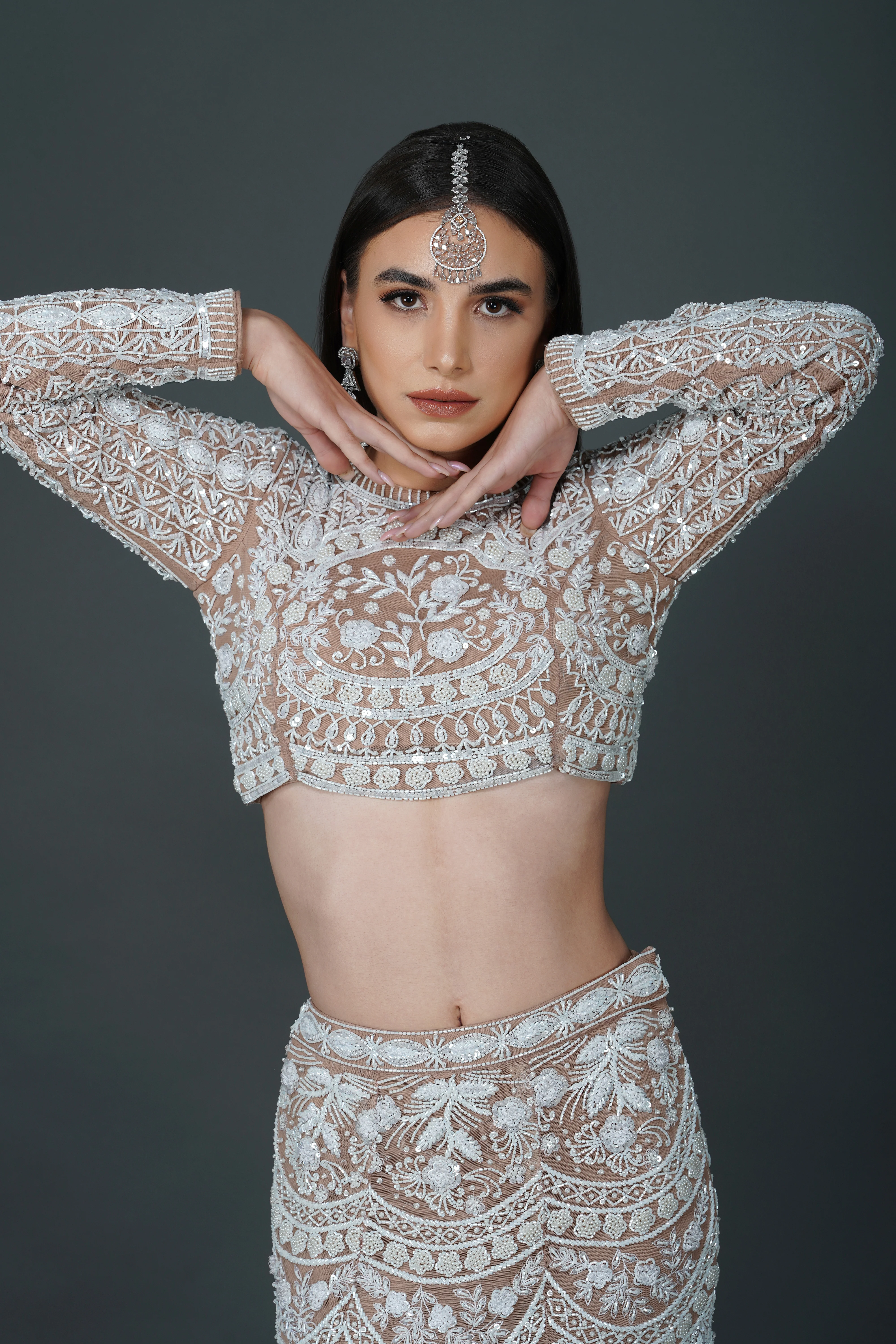 Constellation Lehenga - Image 6