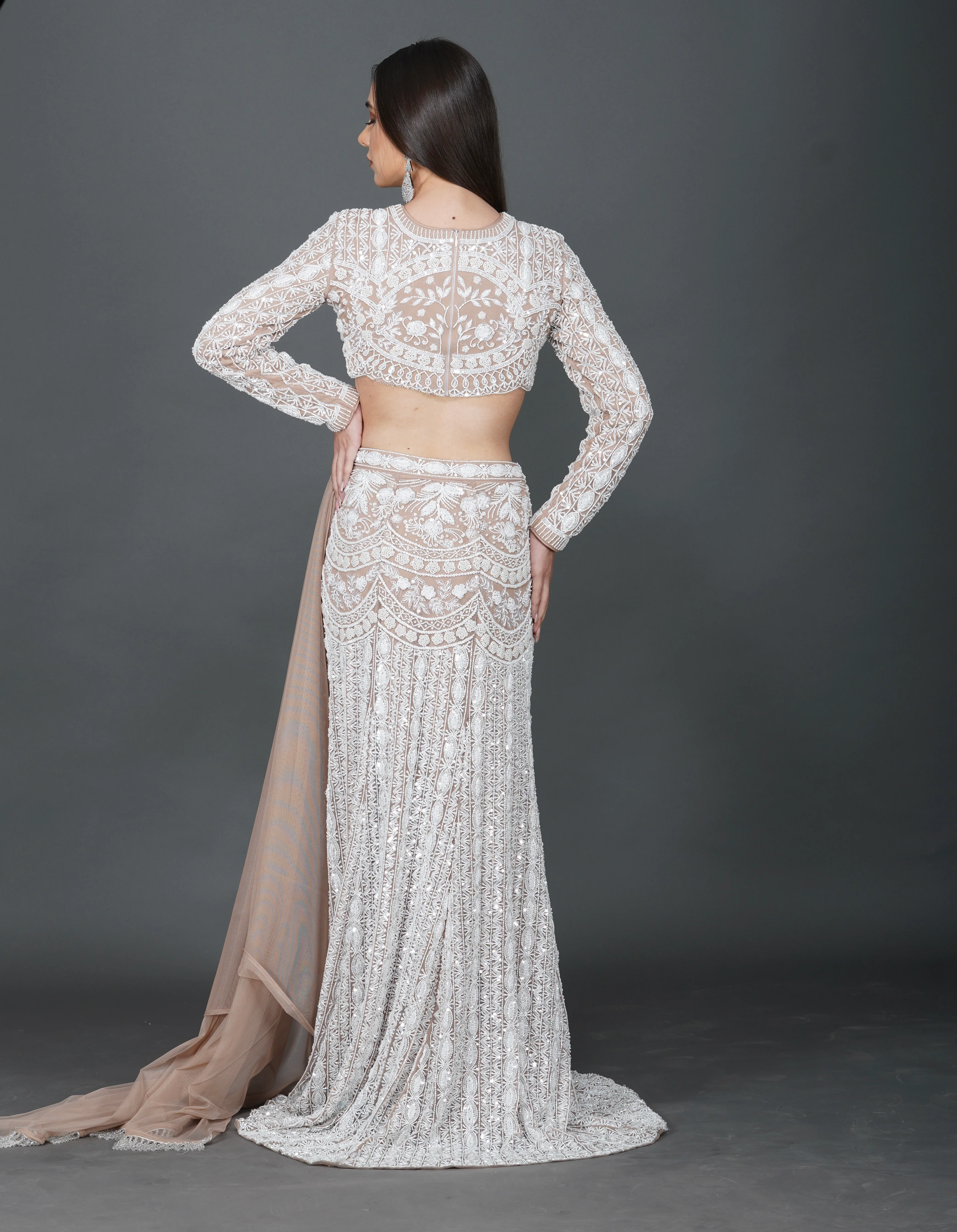 Constellation Lehenga - Image 7