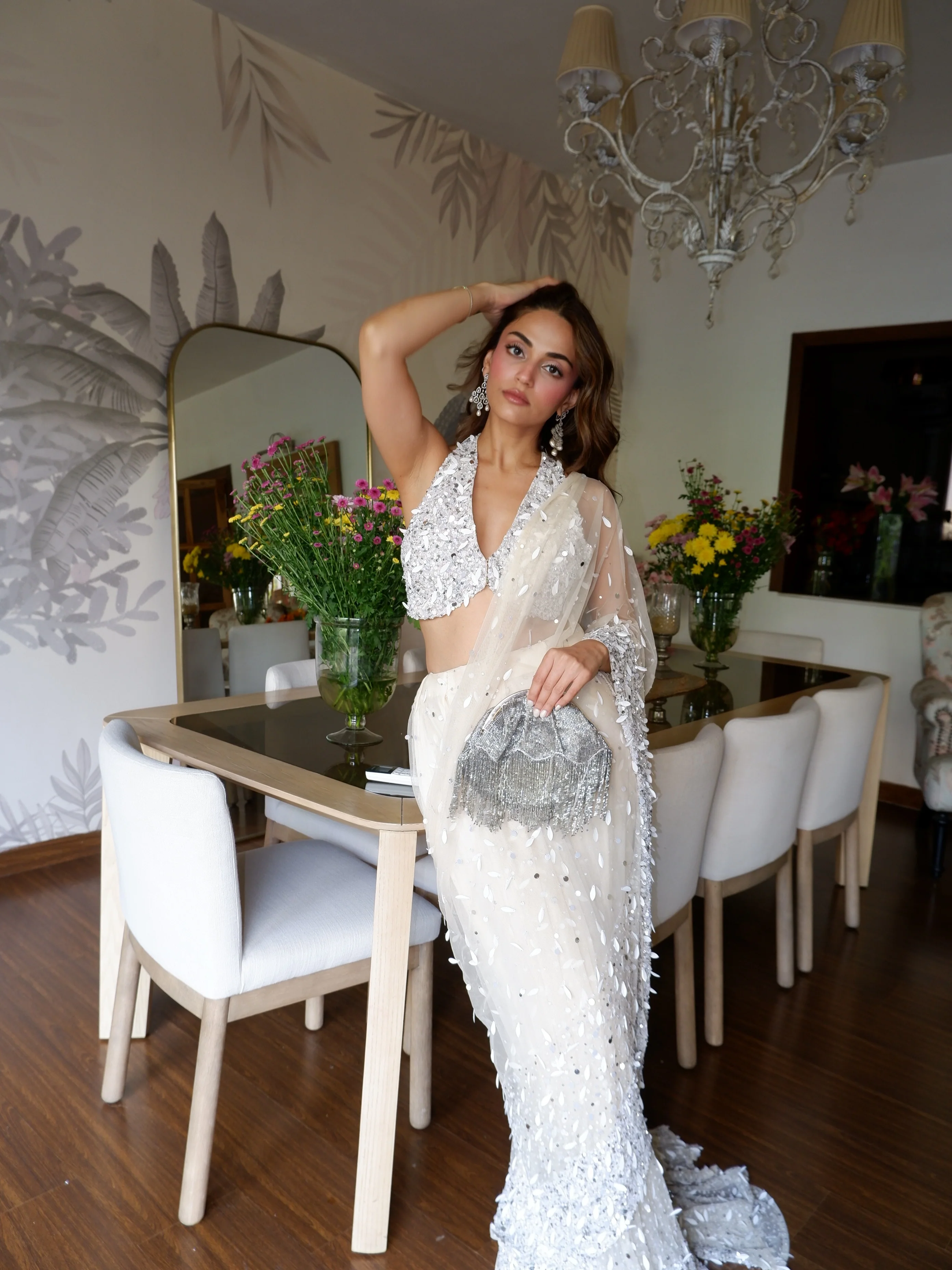 DOVE SEQUIN SARI - Image 5