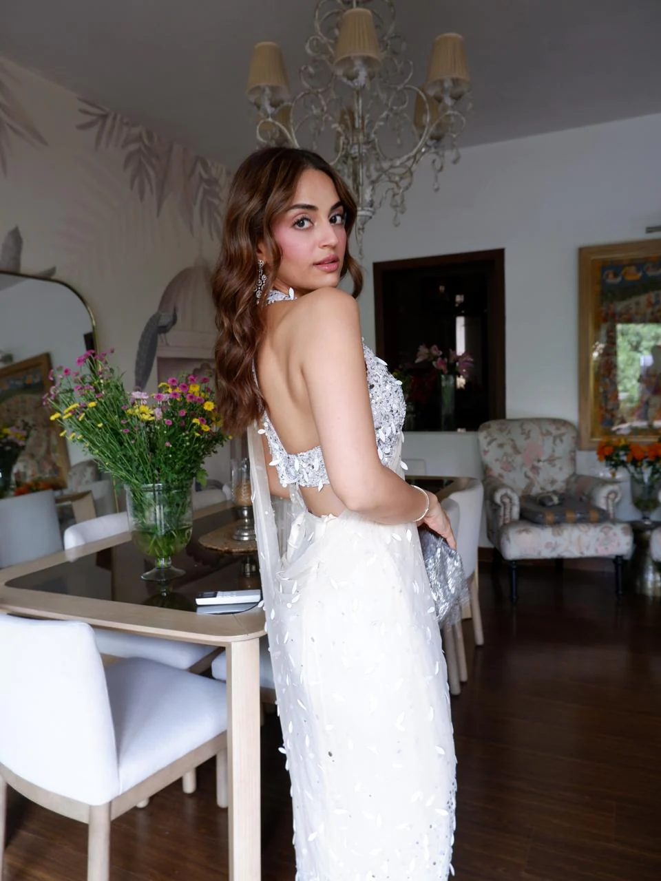 DOVE SEQUIN SARI - Image 9