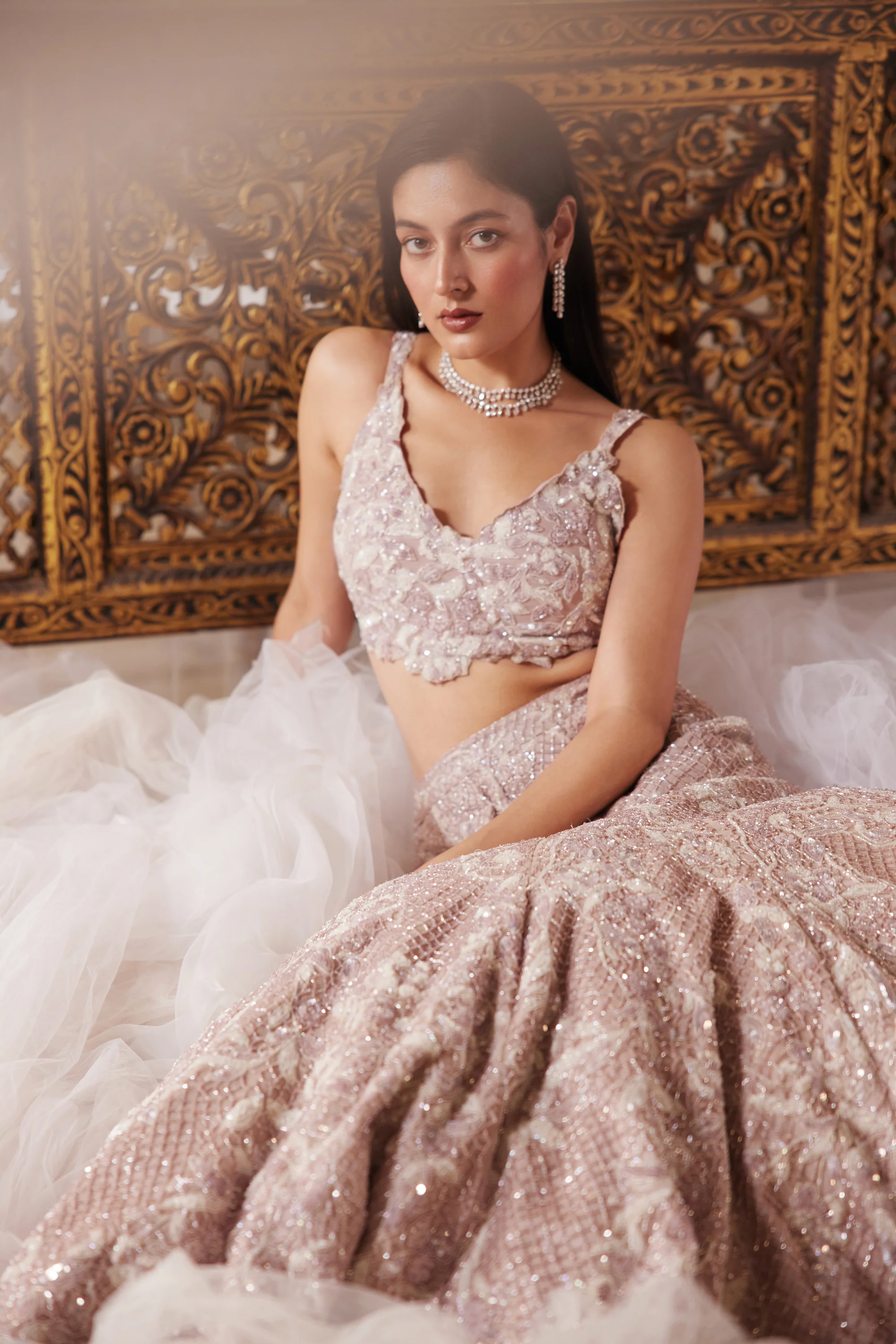 Iris Mermaid lehenga - Image 6