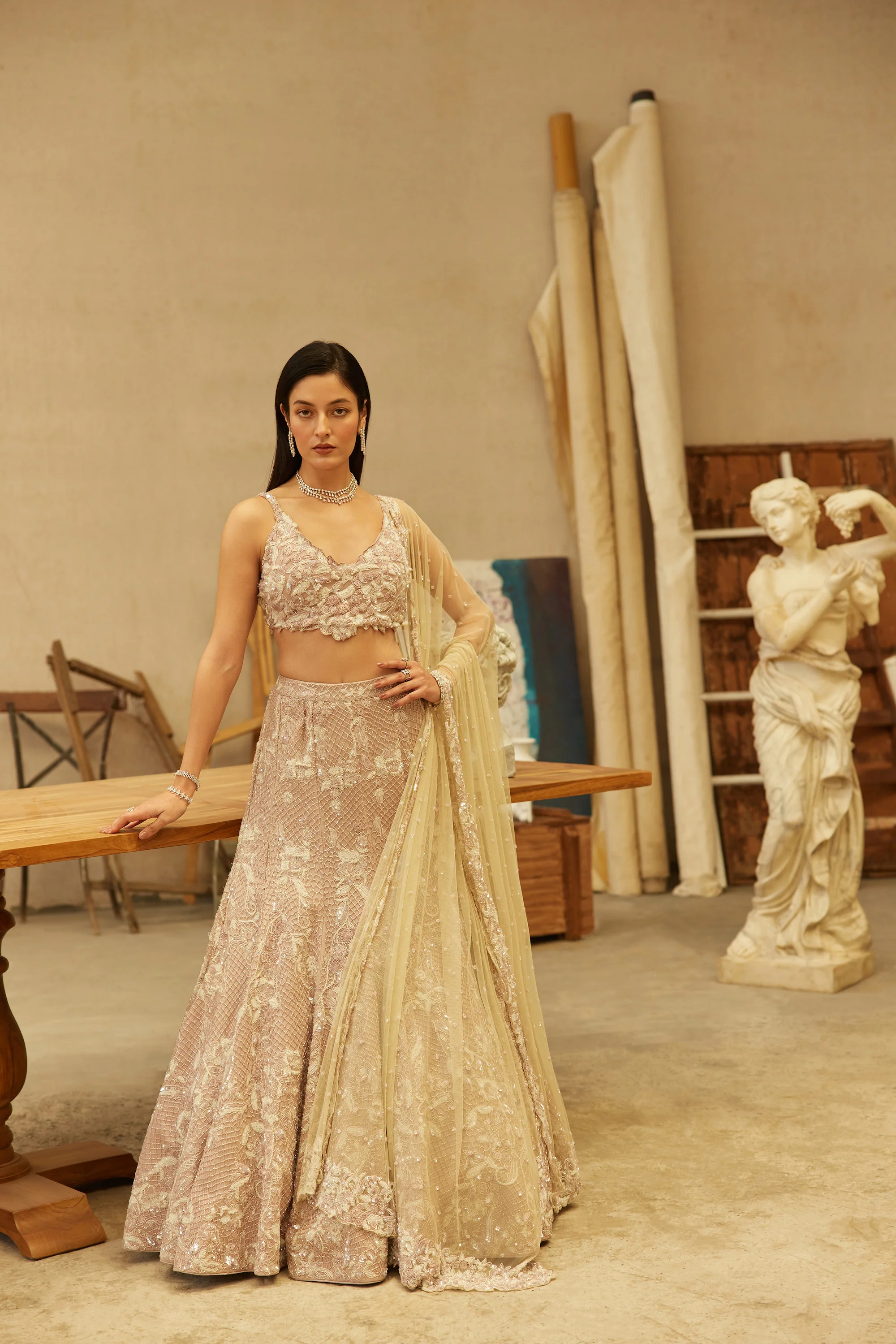 Iris Mermaid lehenga - Image 7