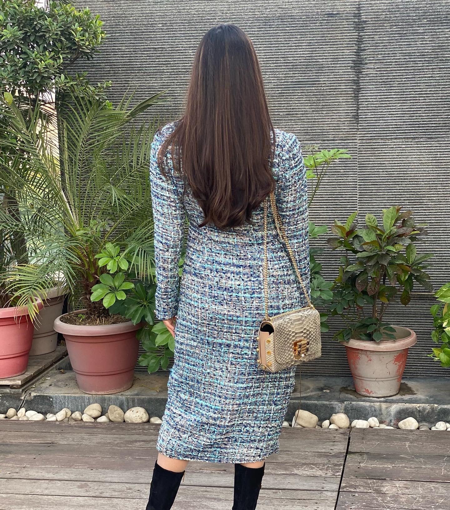 Mermaid Long Jacket Dress - Image 3
