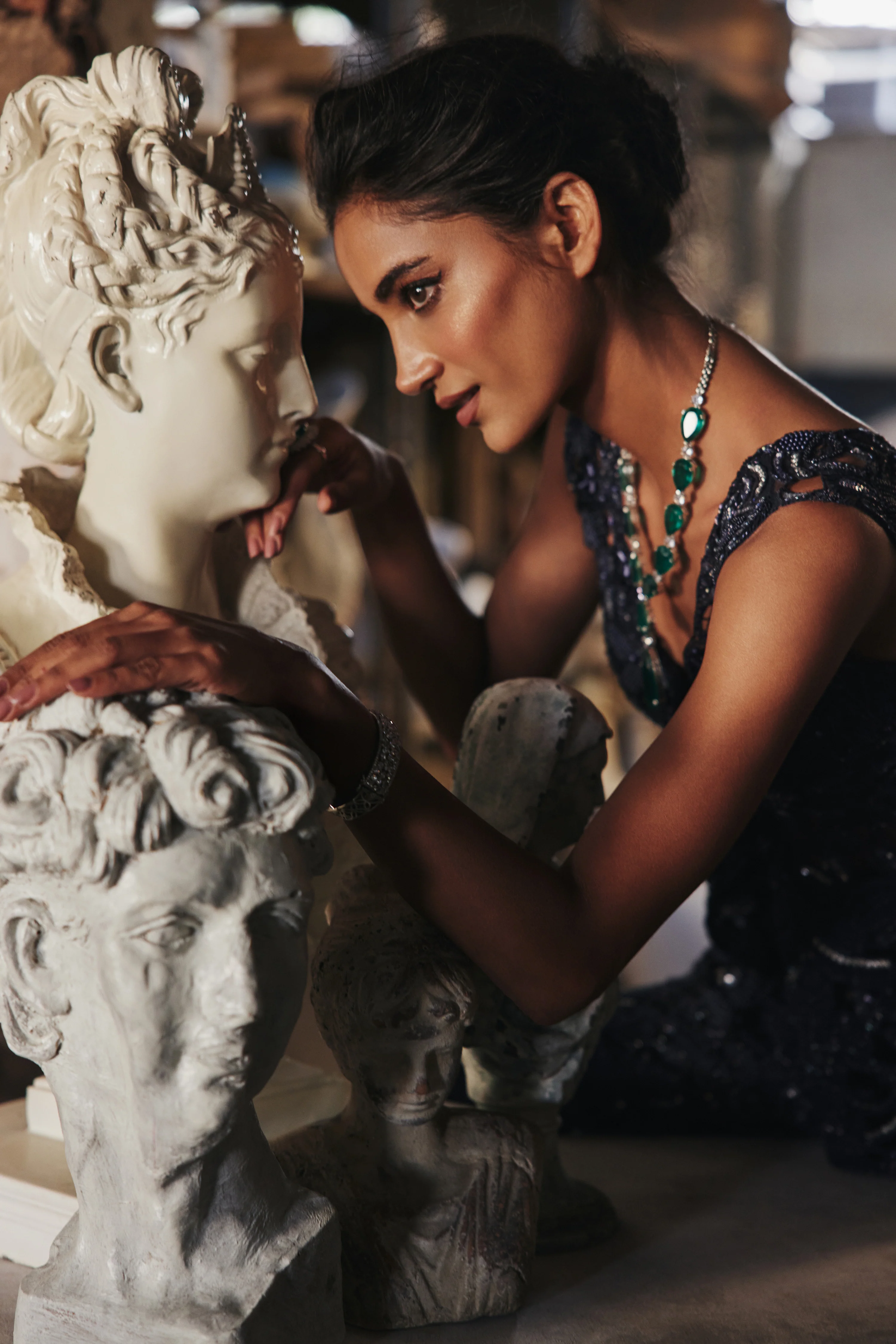 Midnight sapphire sharara - Image 7
