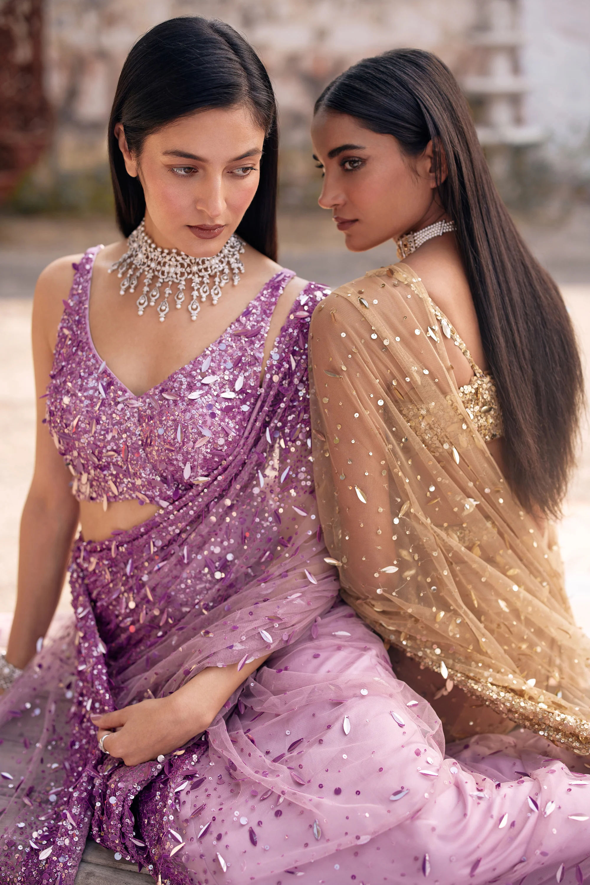 Orchid saree - Image 5