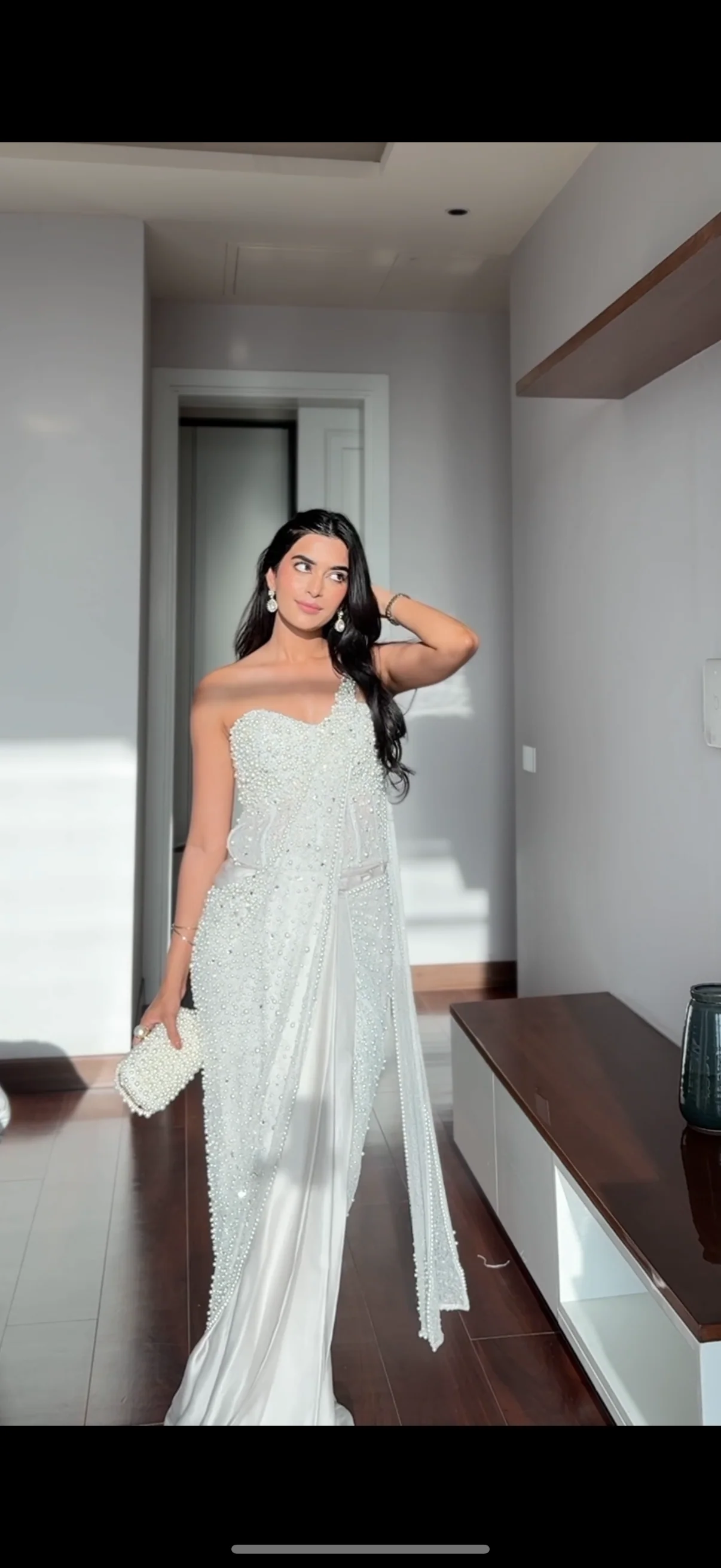 Pearl corset & pearl sari - Image 6