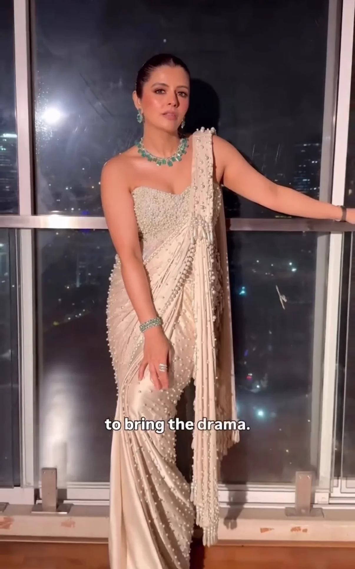 Pearl corset saree - Image 2