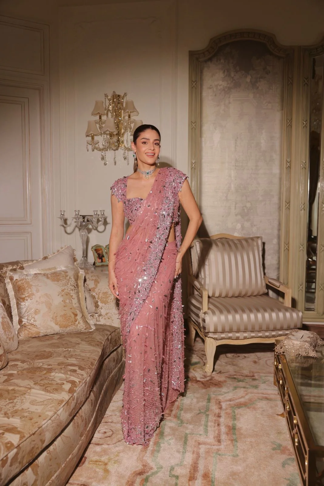 ROSE BLOOM SAREE - Image 2