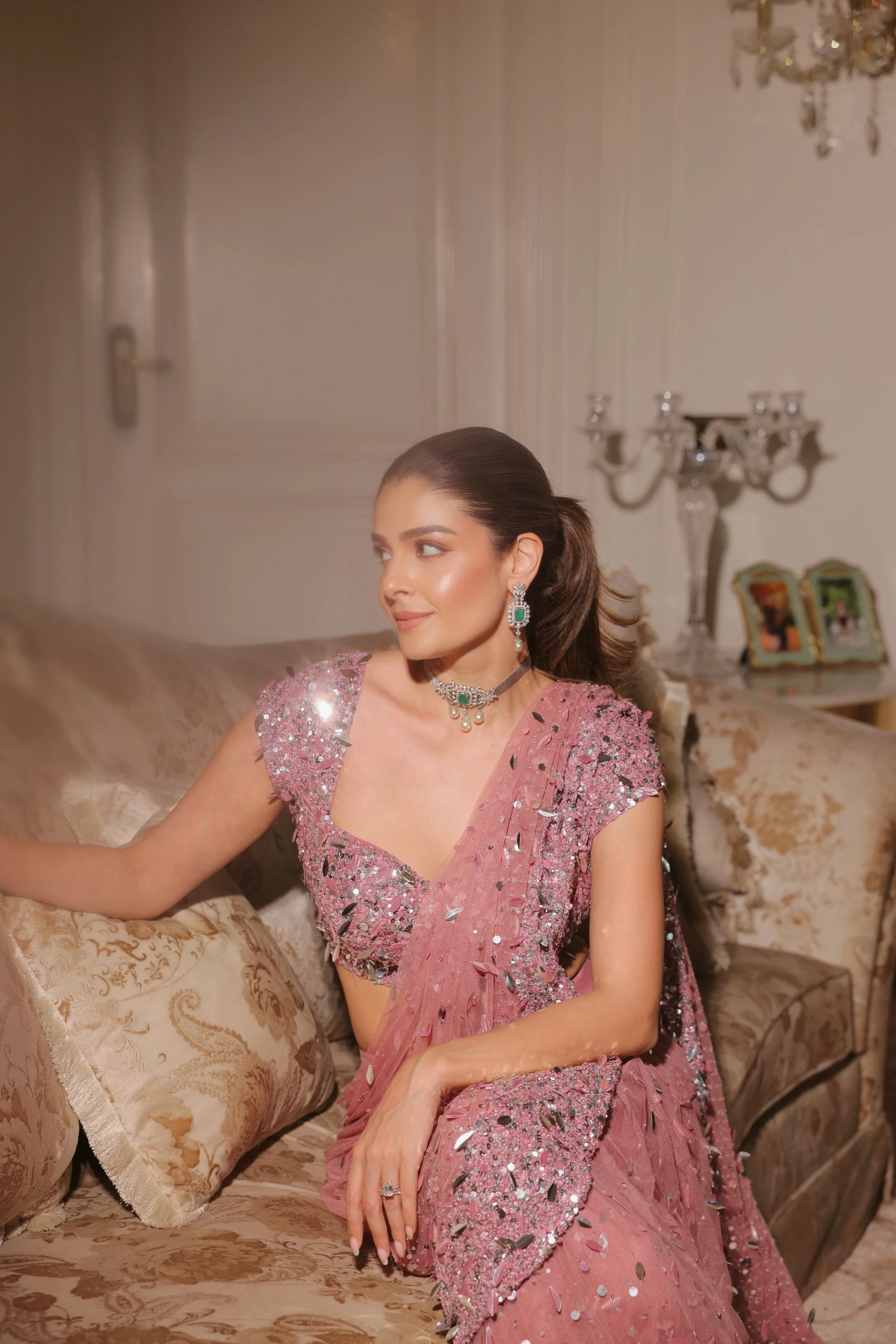 ROSE BLOOM SAREE - Image 3