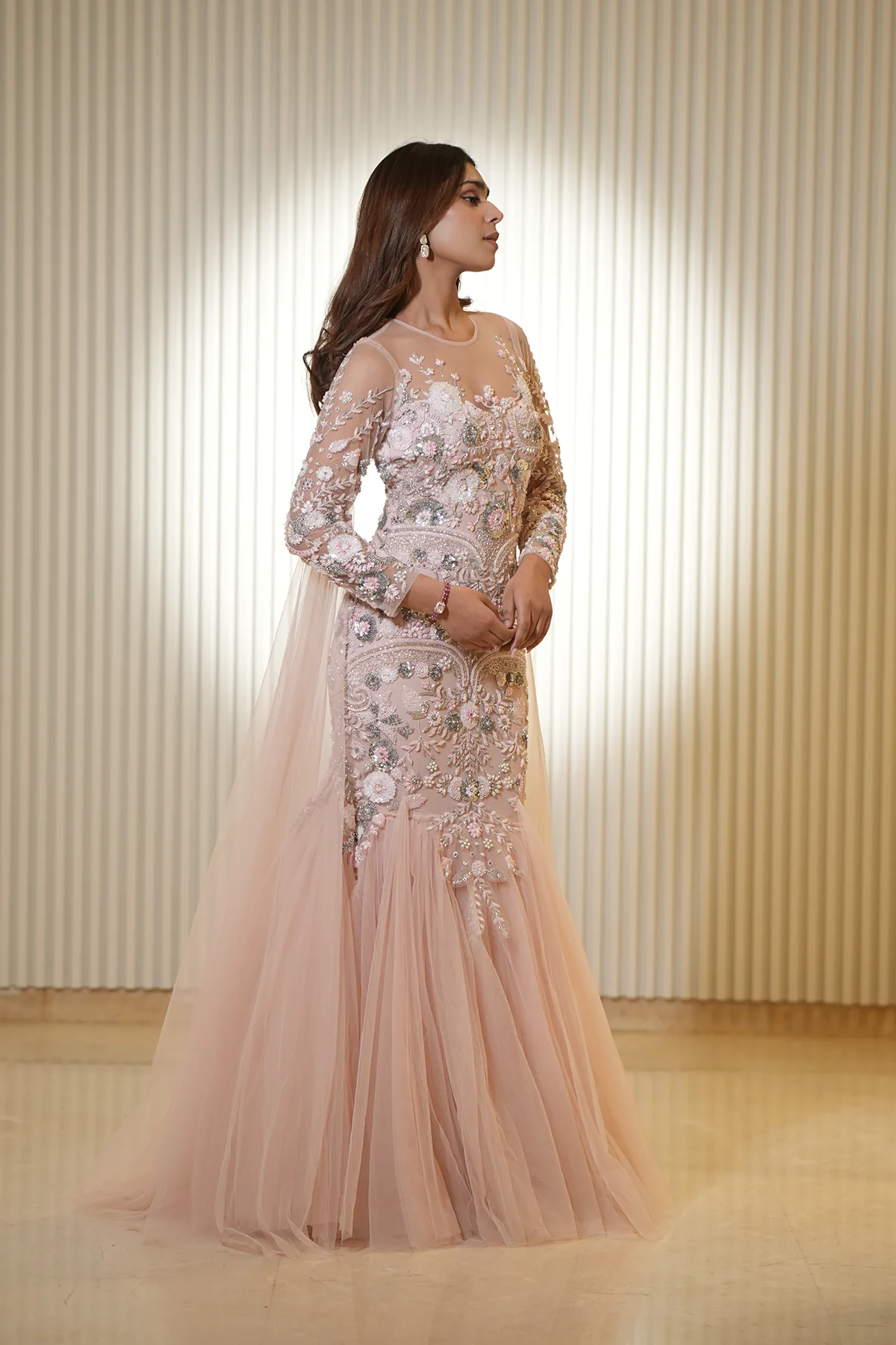 Blush Pink Gown - Image 5