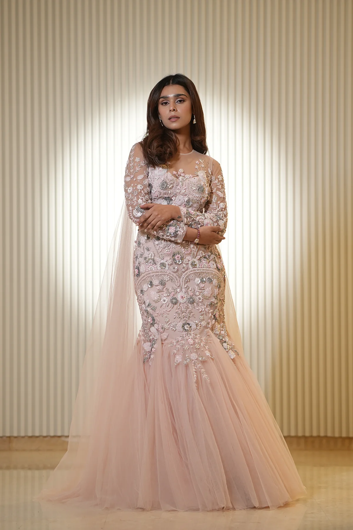 Blush Pink Gown - Image 7