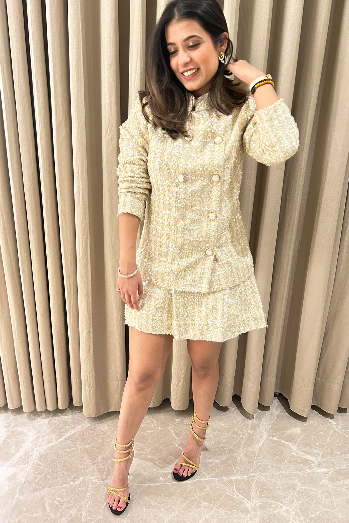 Sparkle skirt & jacket - Image 3
