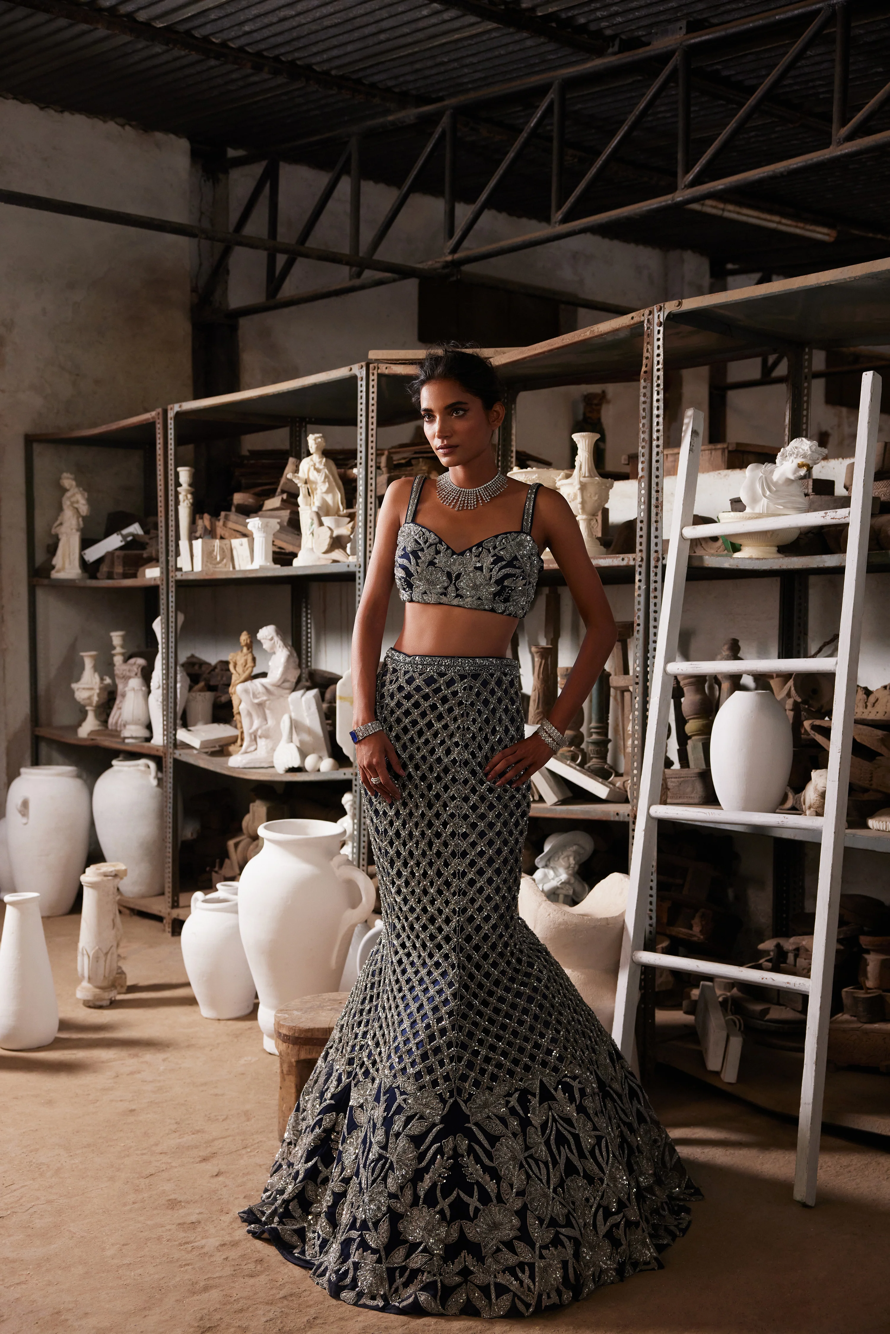 Twilight mermaid lehenga - Image 2
