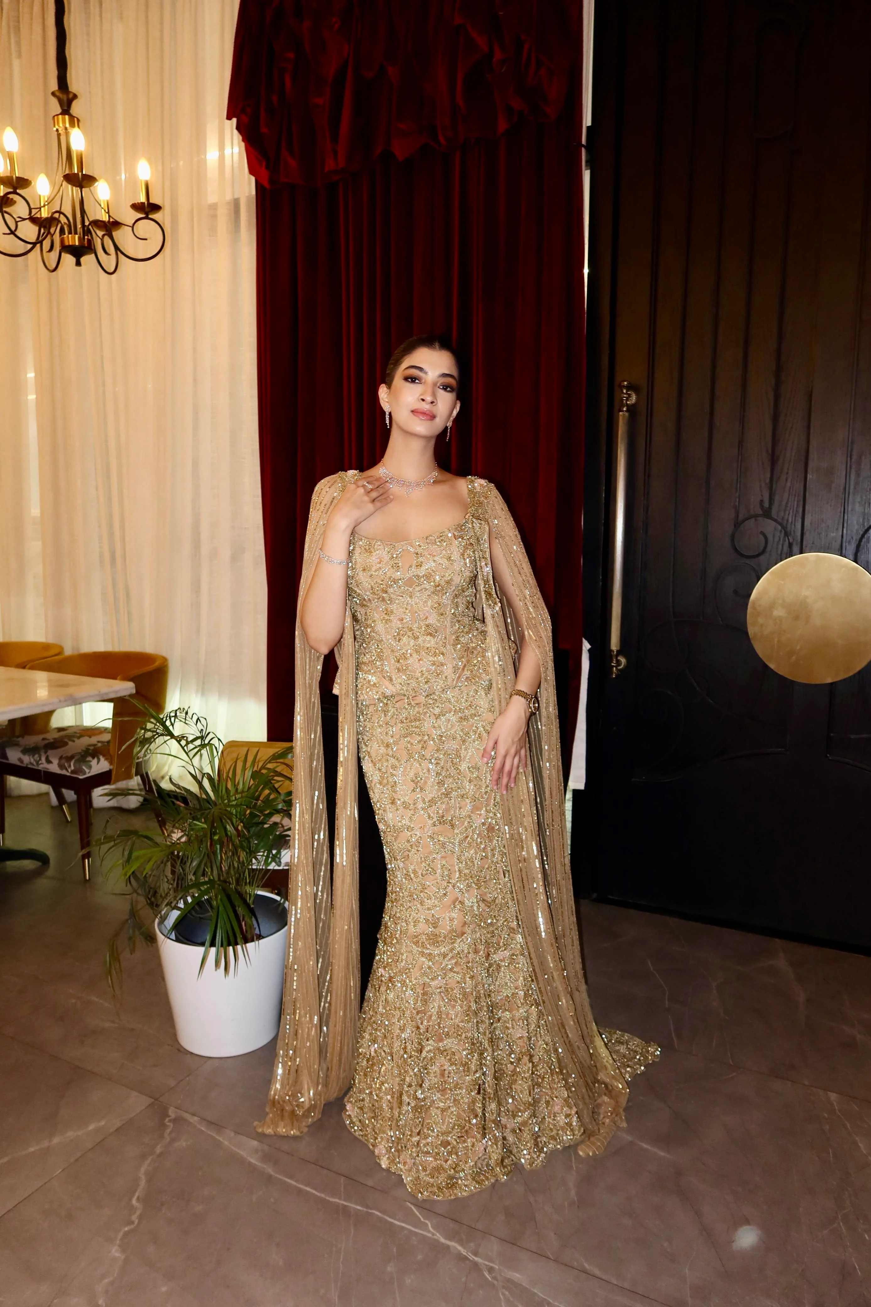 GOLDUST CORSET LEHENGA - Image 5