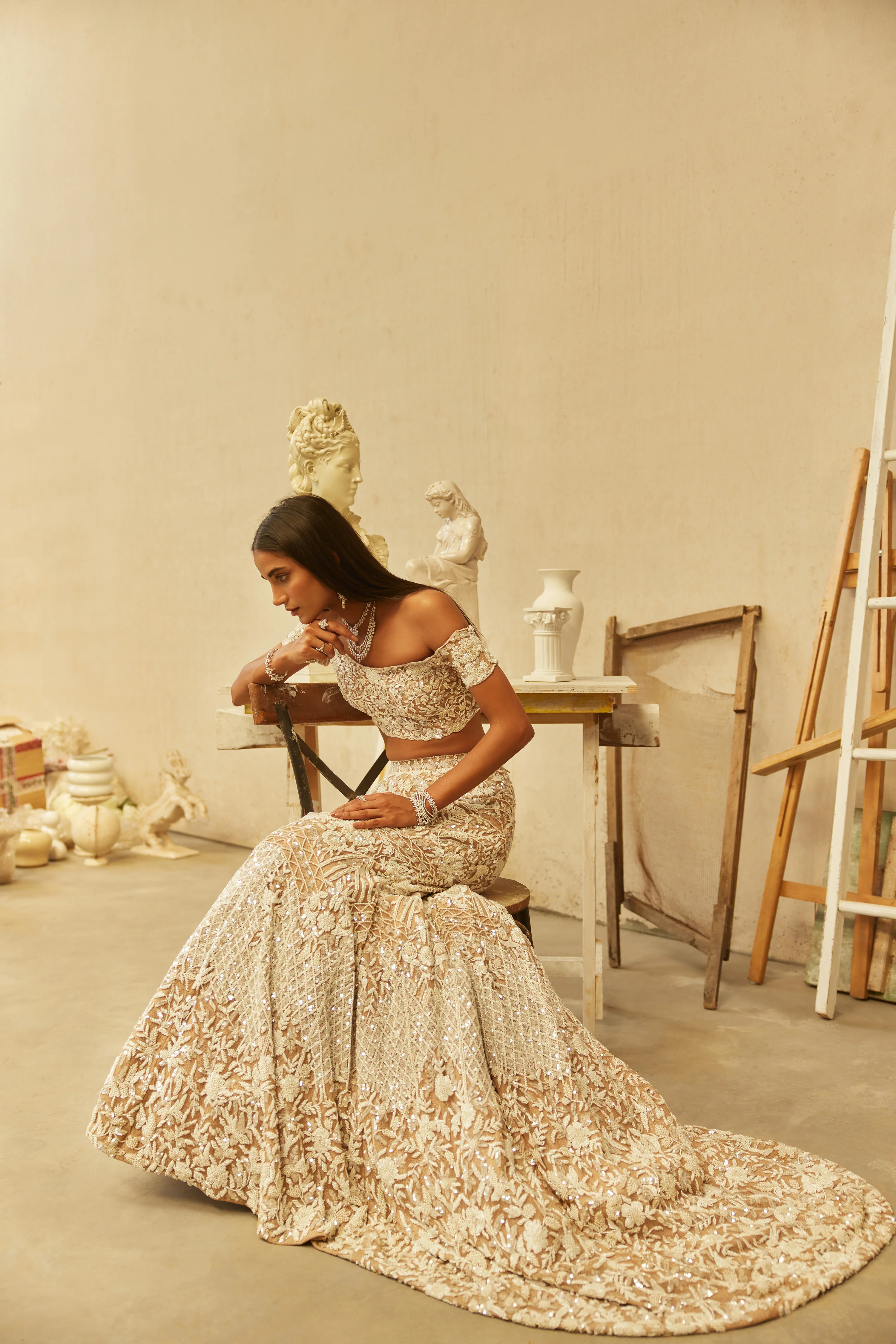 Valeria mermaid lehenga - Image 12