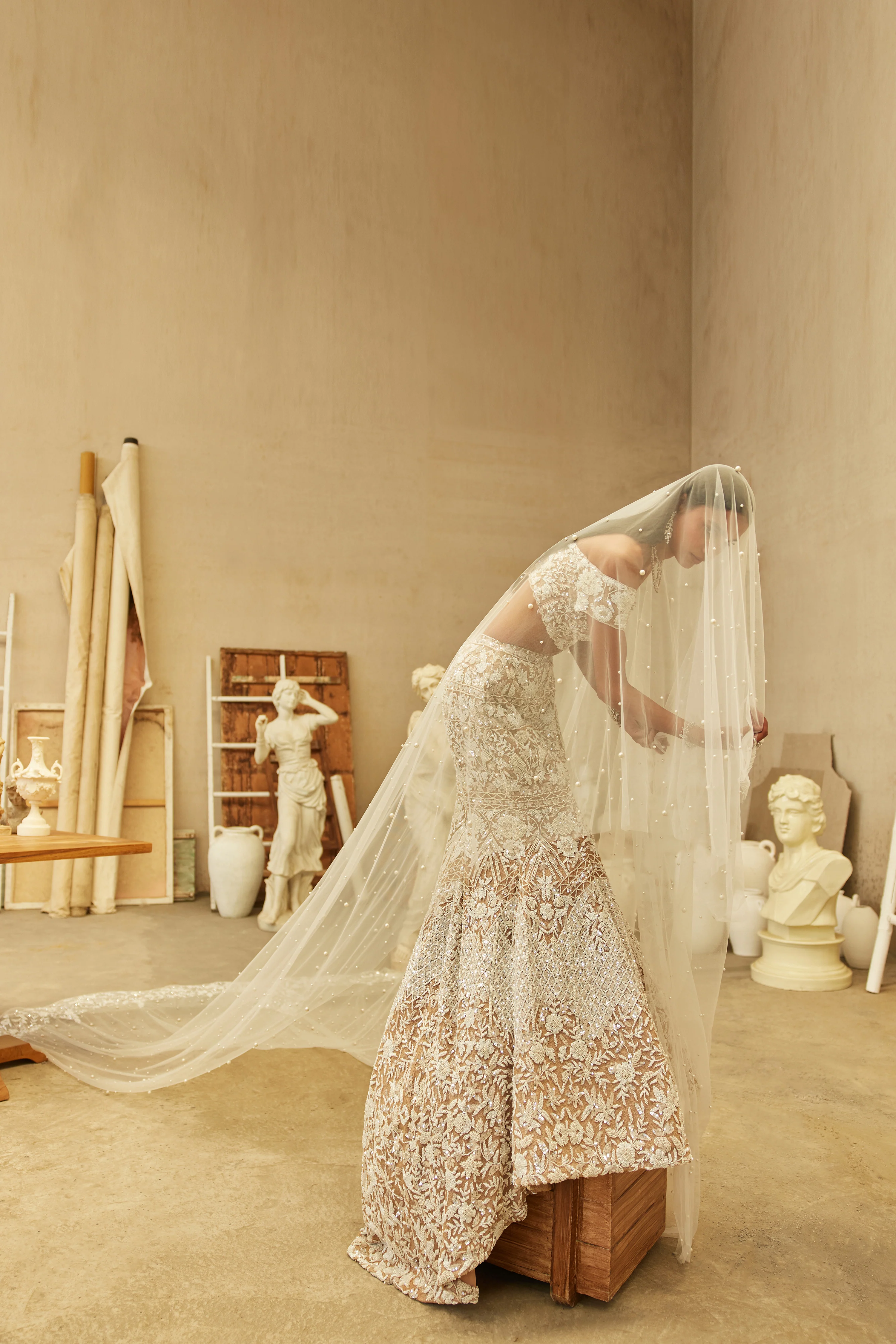 Valeria mermaid lehenga - Image 3