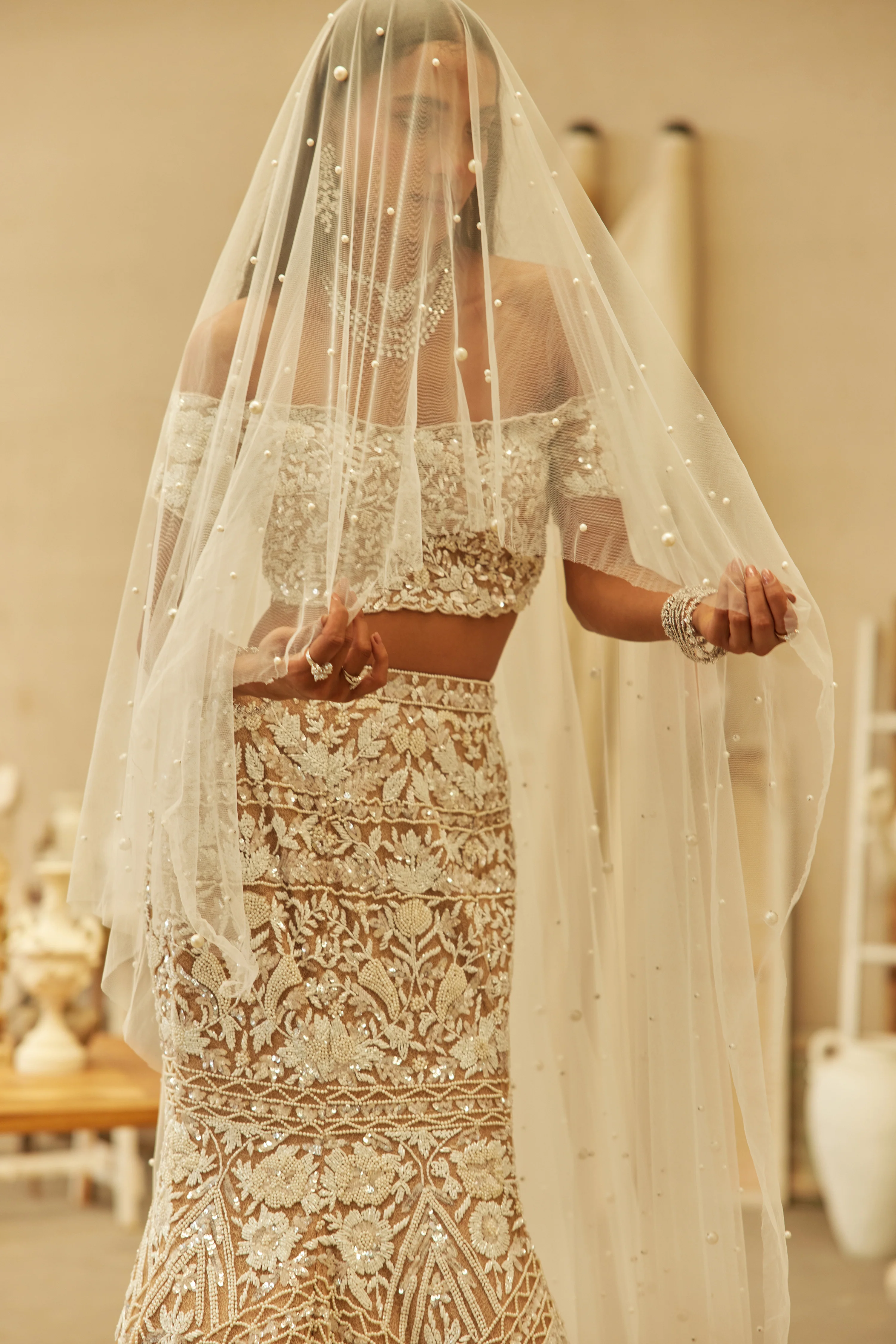 Valeria mermaid lehenga - Image 4