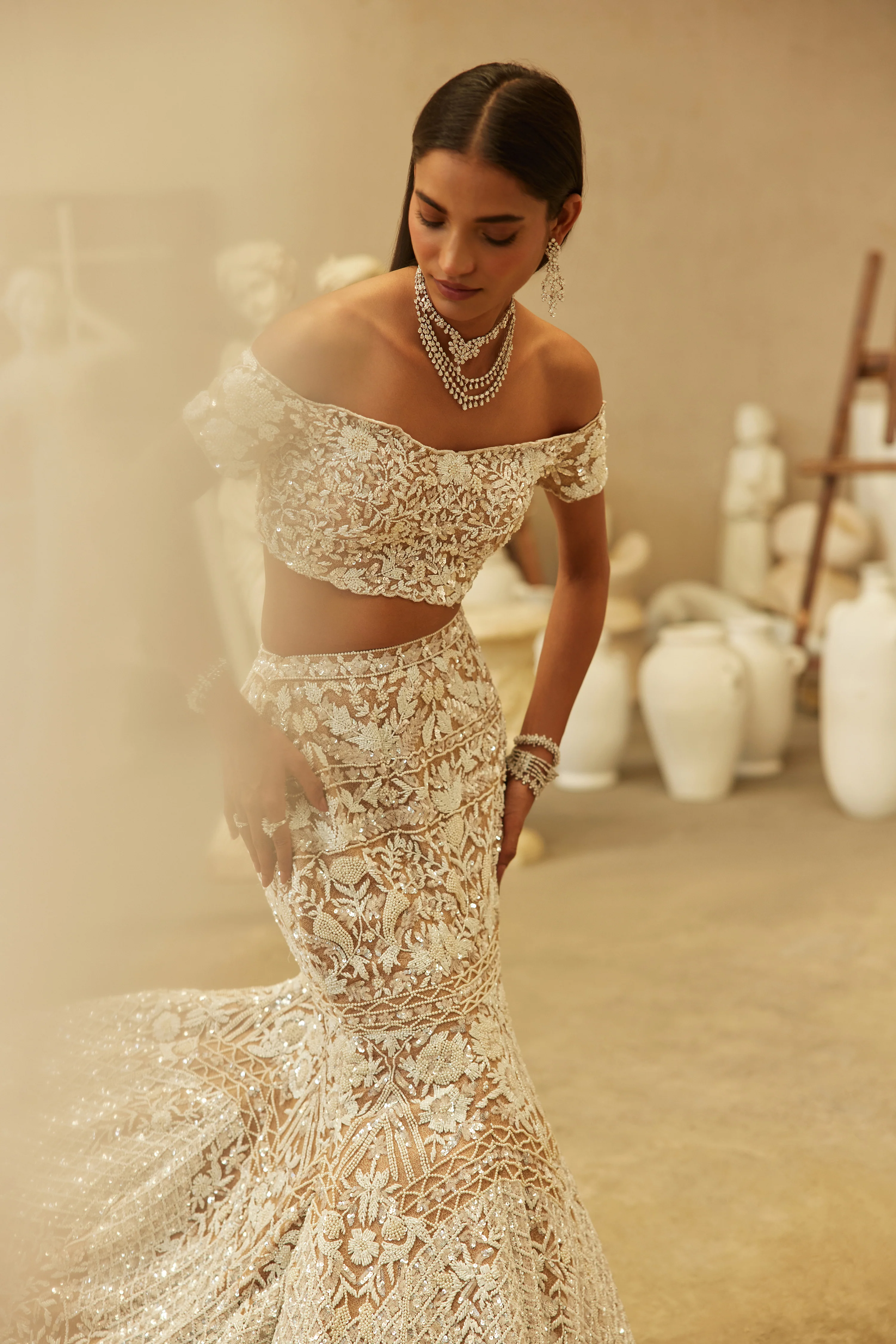 Valeria mermaid lehenga - Image 7
