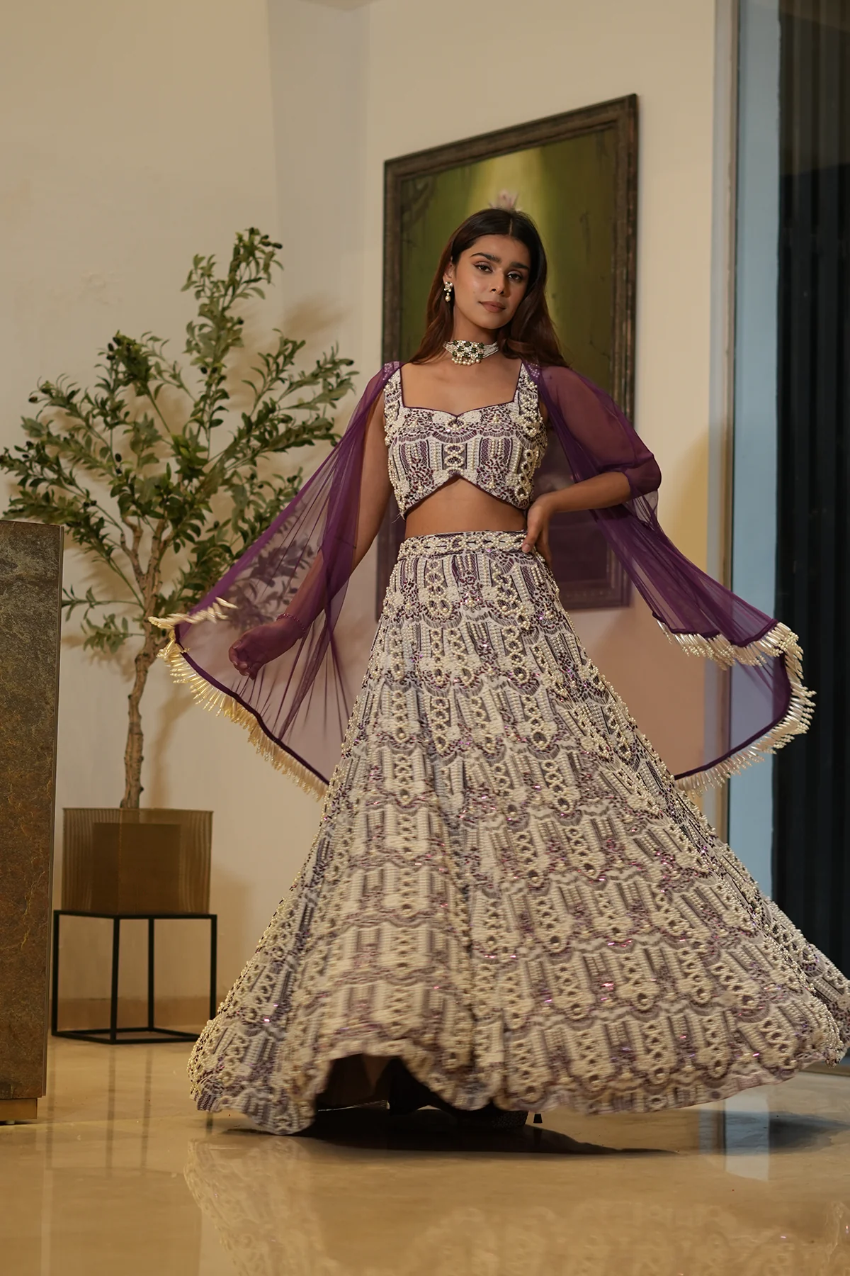 Peal & Plum Lehenga - Image 2