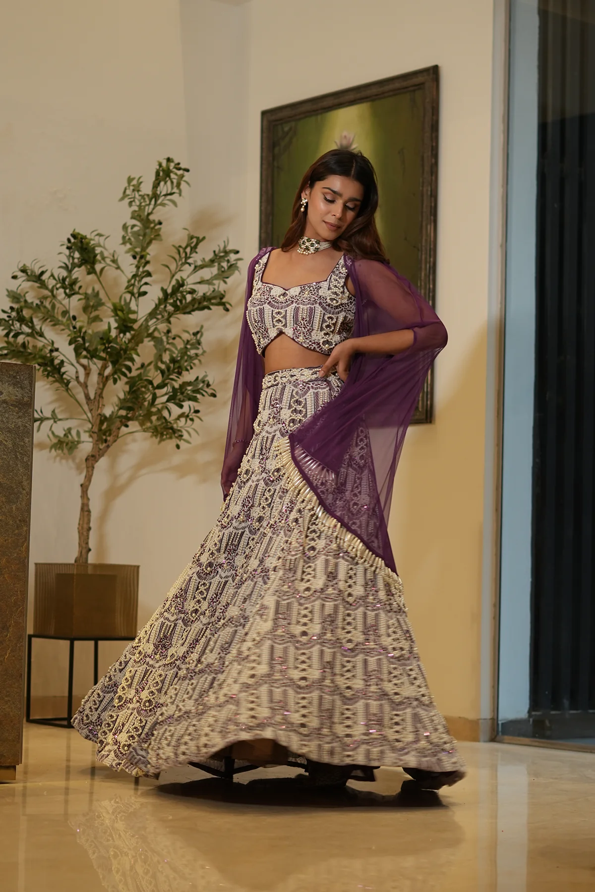 Peal & Plum Lehenga - Image 3